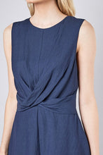 Load image into Gallery viewer, Wrap Me Up Navy Romper