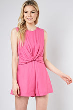 Load image into Gallery viewer, Wrap Me Up Pink Romper