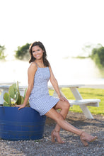 Load image into Gallery viewer, Gingham With Me Blue Dress
