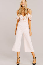 Load image into Gallery viewer, Ruffle My Tulip Blush Jumpsuit