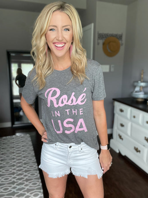 LAST ONE! [Buddy Love] Rose In The USA Tshirt