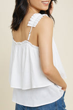 Load image into Gallery viewer, Summertime White Tiered Top