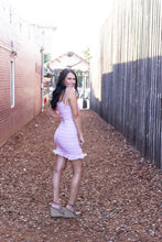 Load image into Gallery viewer, Smock It Tie Me Pink Dress