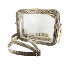 Load image into Gallery viewer, LAST ONE! The Stella Snake Print Crossbody Bag