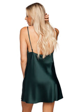 Load image into Gallery viewer, [Buddy Love] Celine Silk Slip Dress- Forest