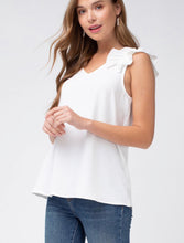 Load image into Gallery viewer, LAST ONE! Dreaming Of Game Day Off-White Top