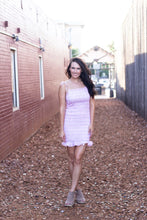 Load image into Gallery viewer, Smock It Tie Me Pink Dress
