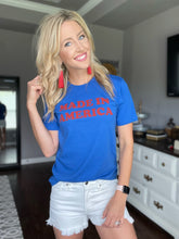 Load image into Gallery viewer, Made In America  Royal Blue T Shirt